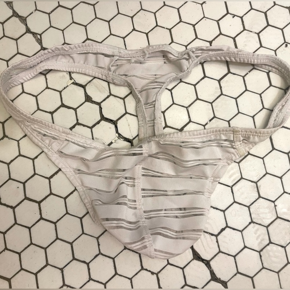 White thong